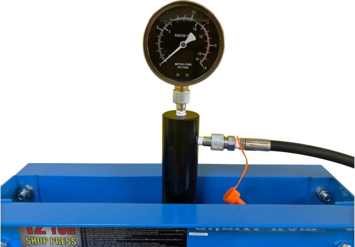 Пресс гидравлический GREAT WOLF GW-0912F напольный, с ножным приводом - изображение 4