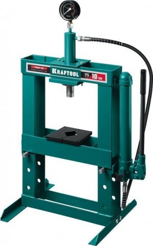 Пресс гидравлический KRAFTOOL PMP-10 с гидронасосом и манометром 10 т 43472-10 43472-10