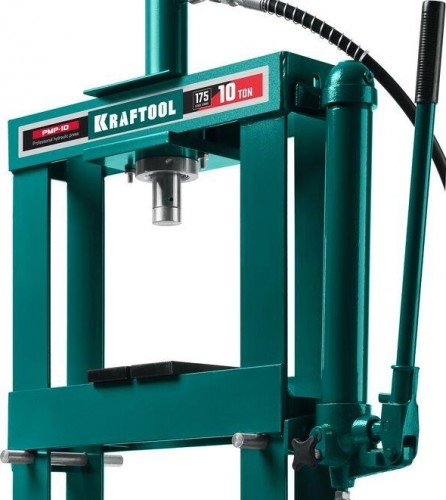 Пресс гидравлический KRAFTOOL PMP-10 с гидронасосом и манометром 10 т 43472-10 43472-10 - изображение 2