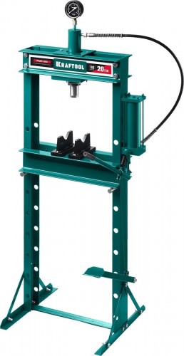 Пресс гидравлический KRAFTOOL PMP-20 с гидронасосом и манометром 20 т 43472-20 43472-20