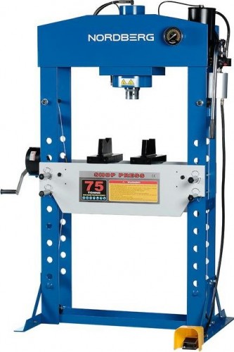 Пресс гидравлический NORDBERG N3675A 75т пневмоуправление ЦБ-00017026