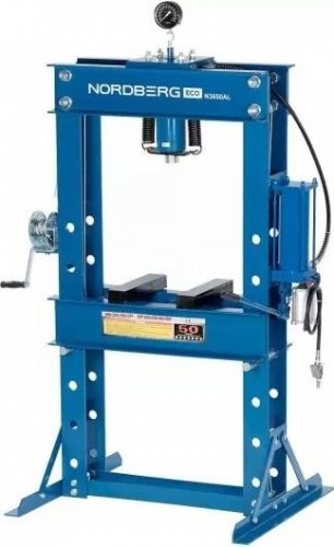 Пресс гидравлический NORDBERG N3650AL 50т, разборная рама, пневмопривод ЦБ-0008613