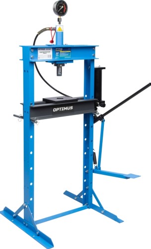 Пресс гидравлический OPTIMUS OPT-212F гаражный 12 т, ручной и ножной привод в0000138403 - изображение 2