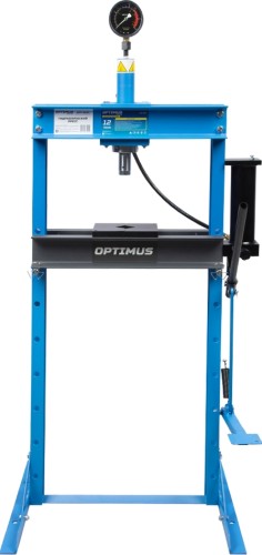 Пресс гидравлический OPTIMUS OPT-212F гаражный 12 т, ручной и ножной привод в0000138403 - изображение 3