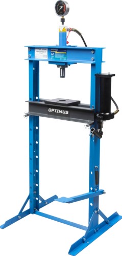 Пресс гидравлический OPTIMUS OPT-212F гаражный 12 т, ручной и ножной привод в0000138403