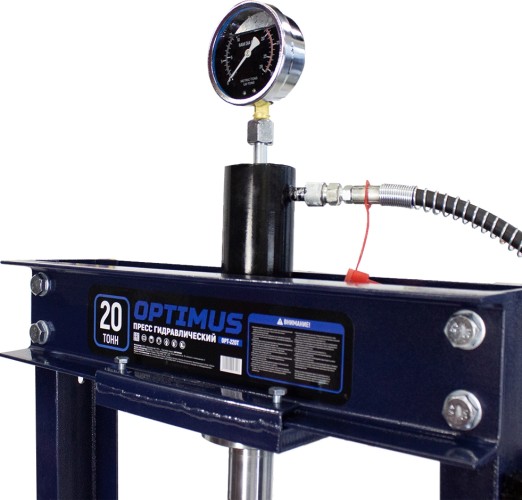 Пресс гидравлический OPTIMUS OPT-220T напольный 20 тонн с педалью в0000000092 - изображение 4