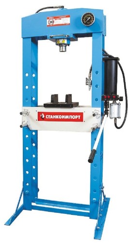 Пресс гидравлический СТАНКОИМПОРТ SD0808CEA рамный на 30 тонн