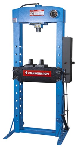 Пресс гидравлический СТАНКОИМПОРТ SD0824 30 тонн с ножным приводом