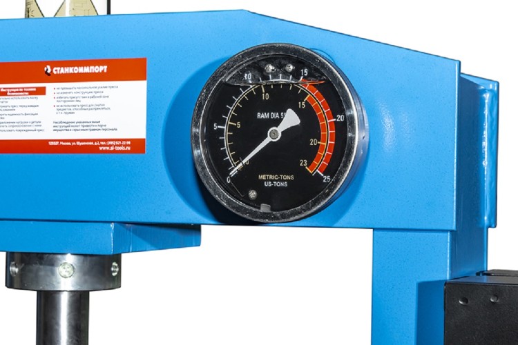 Пресс гидравлический СТАНКОИМПОРТ SD0822 рамный на 15 тонн с ножным приводом - изображение 4