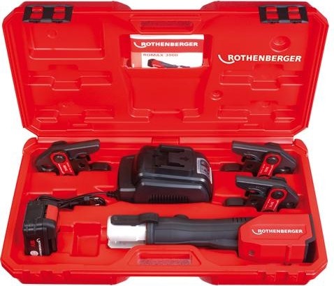 Пресс-инструмент электрогидравлический ROTHENBERGER ROMAX 3000 Set U с клещами, тип U 15850 15850 - изображение 2