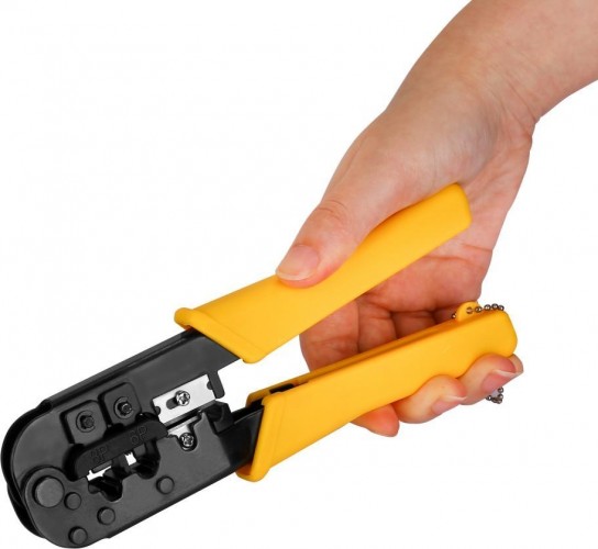 Пресс-клещи DEKO DKCT01 для витой пары rj45 (кримпер) 062-2222 - изображение 4