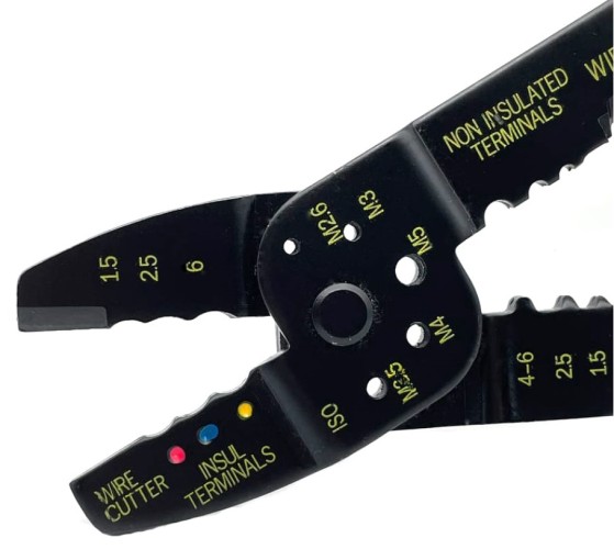 Пресс-клещи FELO 59232040 для изолир. и неизолир. наконечников 0,75-6 мм2 - изображение 3