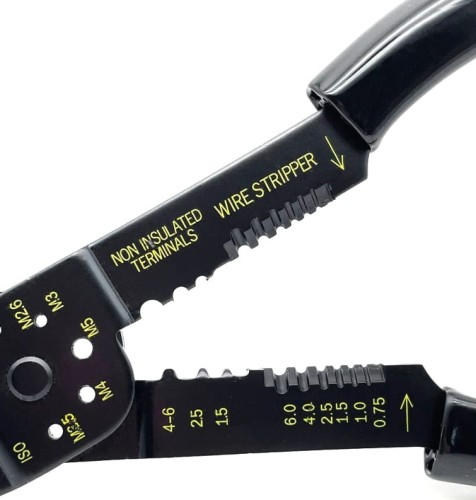 Пресс-клещи FELO 59232040 для изолир. и неизолир. наконечников 0,75-6 мм2 - изображение 4