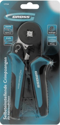 Пресс-клещи GROSS 17724 для обжима наконечников электропроводов 0,25-8 мм2 - изображение 4