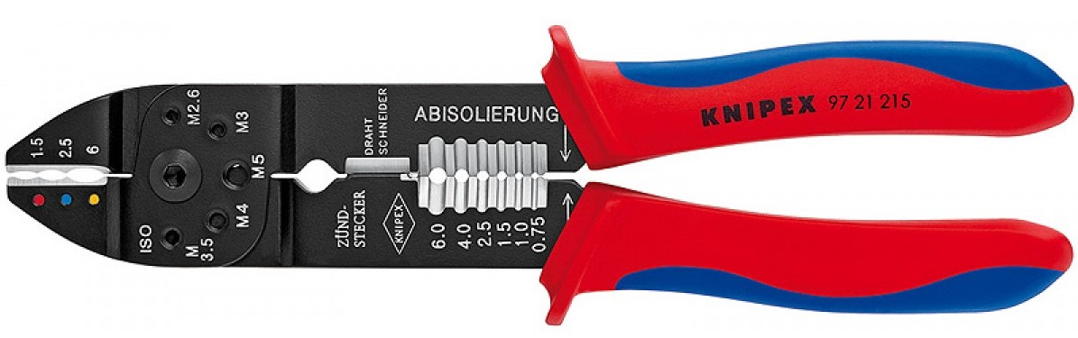 Пресс-клещи KNIPEX KN-9721215SB 3 гнезда