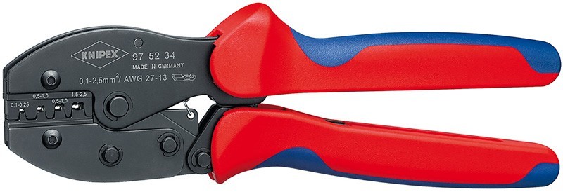 Пресс-клещи KNIPEX KN-975234SB PreciForce, 4 гнезда