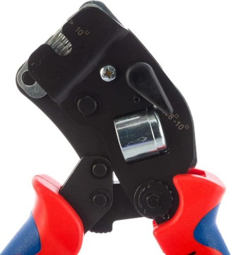 Пресс-клещи KNIPEX KN-975309SB для контактных гильз DIN 46228 - изображение 2