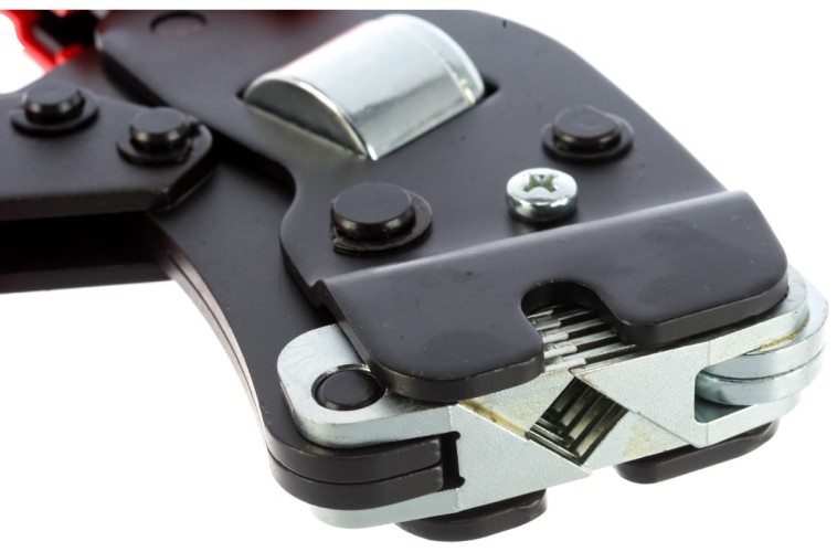 Пресс-клещи KNIPEX KN-975309SB для контактных гильз DIN 46228 - изображение 3