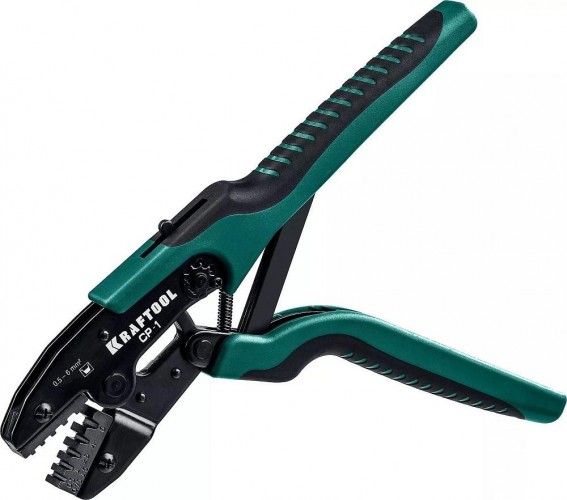 Пресс-клещи KRAFTOOL CP-1 для втулочных наконечников 0.5-6 мм.кв, 45461-1
