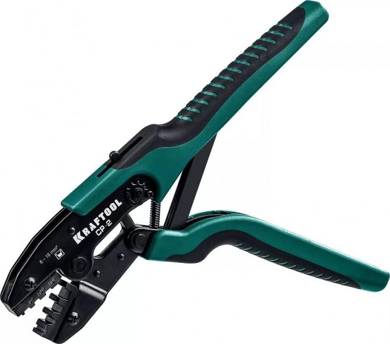 Пресс-клещи KRAFTOOL CP-2 для втулочных наконечников 6-16 мм.кв, 45461-2