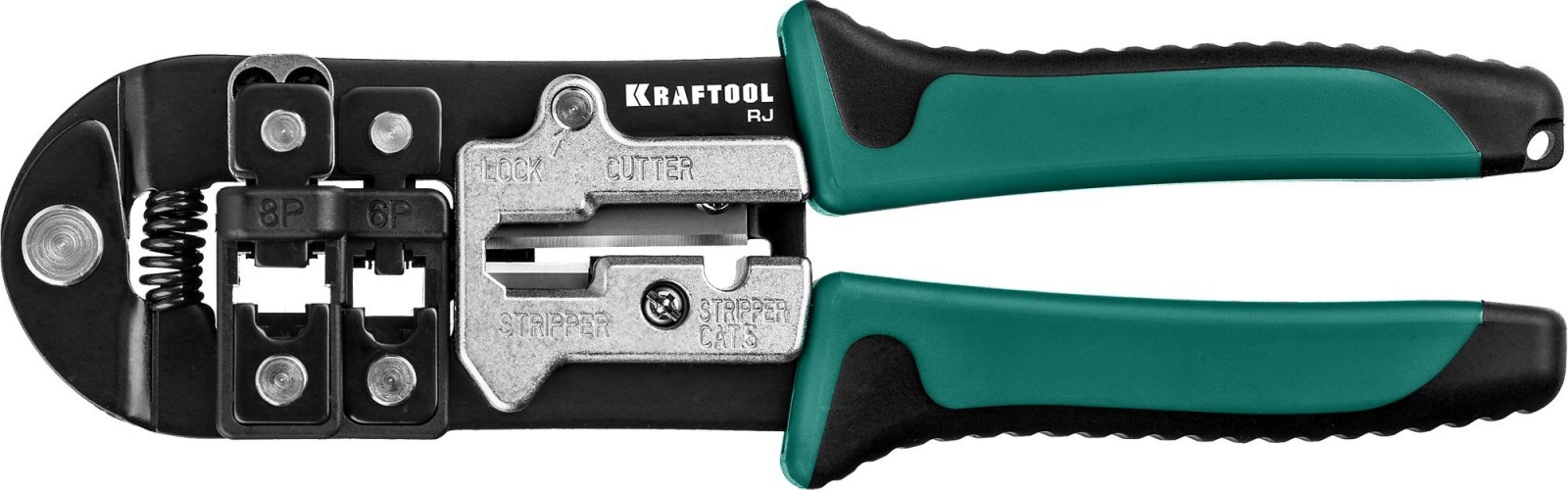 Пресс-клещи KRAFTOOL RJ универсальные rj45, rj11/rj12 22699