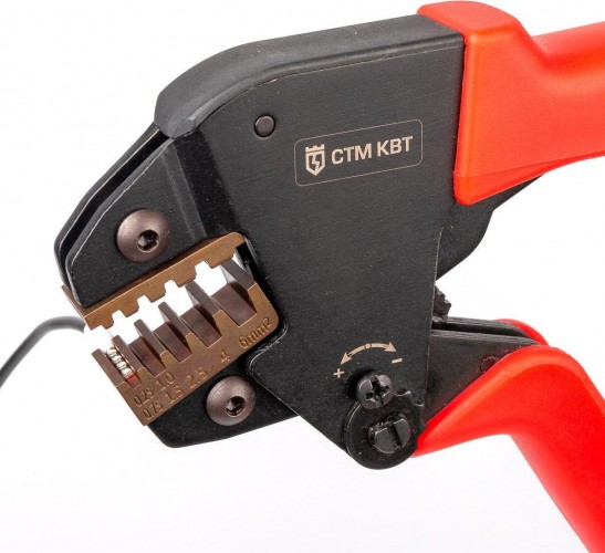 Пресс-клещи КВТ CTM с набором матриц ctm 78862 - изображение 5