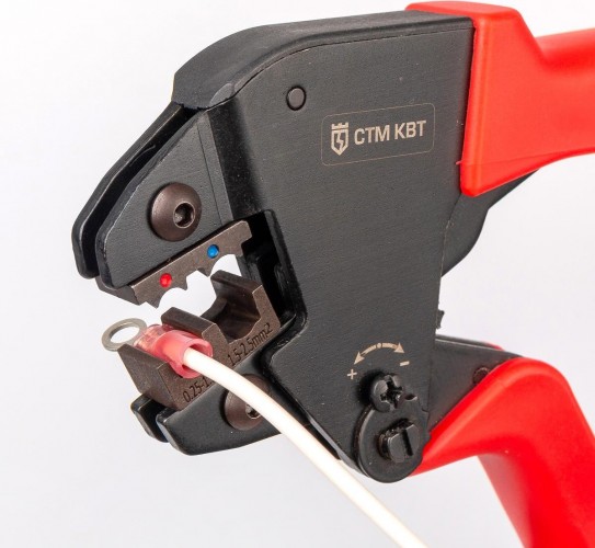 Пресс-клещи КВТ CTM с набором матриц ctm 78862 - изображение 4