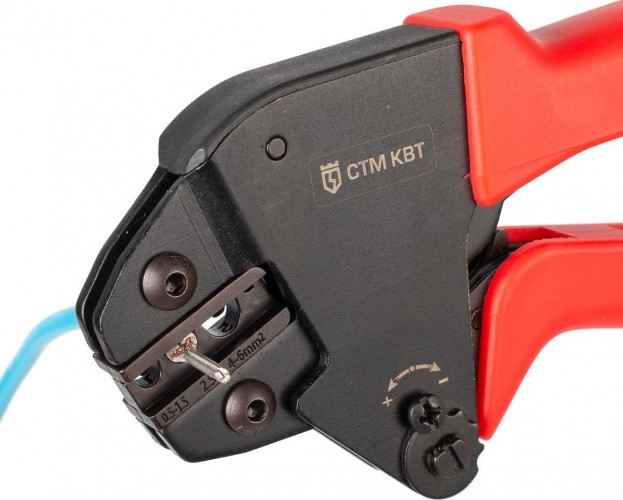 Пресс-клещи КВТ CTM с набором матриц ctm 78862 - изображение 3