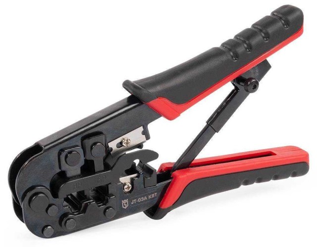 Пресс-клещи КВТ JT-03А серия МАСТЕР для RJ разъемов 89228