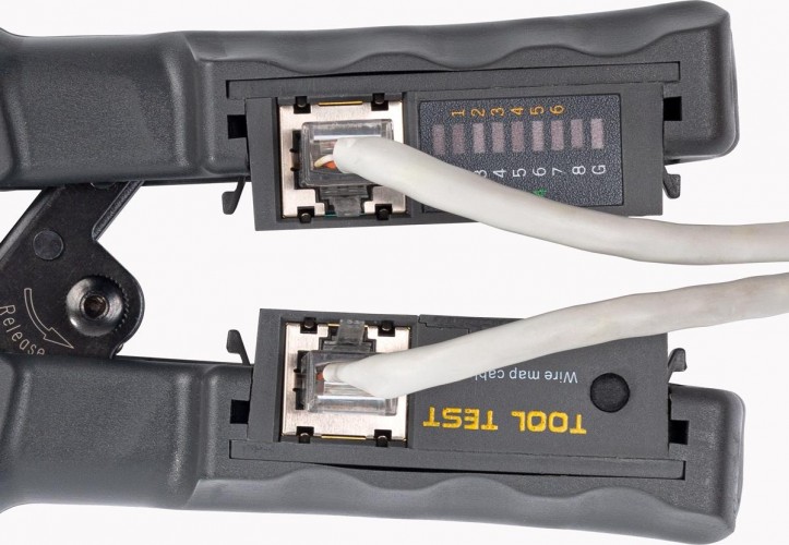 Пресс-клещи КВТ JT-03T для rj-разъемов с тестером 84493 - изображение 5