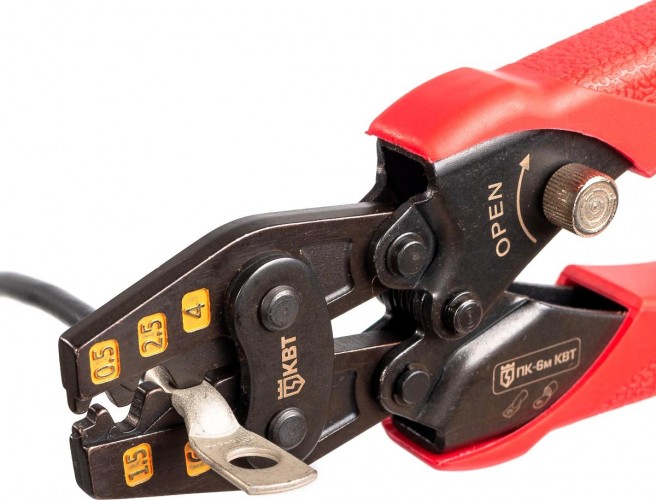 Пресс-клещи КВТ ПК-6м 78865 - изображение 3