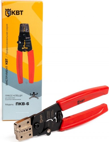 Пресс-клещи КВТ ПКВ-6 80754 - изображение 2