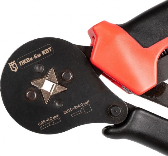 Пресс-клещи КВТ ПКВк-6м "практик" к-кт 85224 - изображение 3