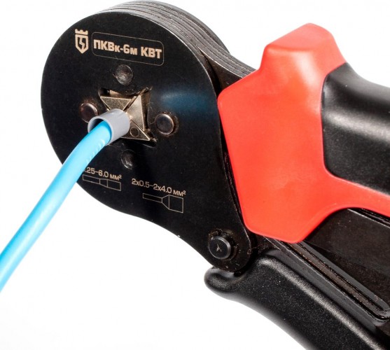 Пресс-клещи КВТ ПКВк-6м "практик" к-кт 85224 - изображение 2