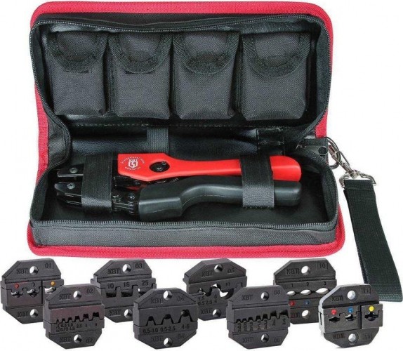 Пресс-клещи КВТ СТК Набор СТК+8 в сумке 83347