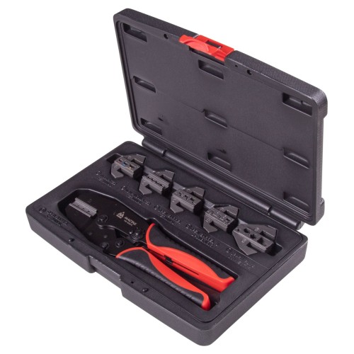 Пресс-клещи МАСТАК 106-40007C храповичные для обжима изолирован. наконеч., 7 пре - изображение 2