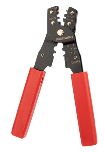 Пресс-клещи Proconnect 12-3032-4 HT-202B для обжима автоклемм 0.10-6.0 мм²