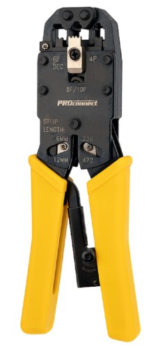 Пресс-клещи Proconnect 12-3442-4 HT-200R для обжима 8P8C, 6P6C 4P4C