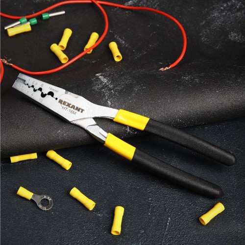 Пресс-клещи REXANT HT-16M для обжима втулочных наконечников 12-3208 - изображение 4