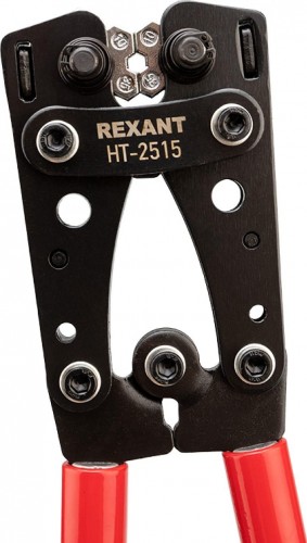 Пресс-клещи REXANT HT-2515 для обжима силовых наконечников и гильз 12-3055 - изображение 4