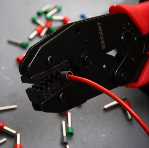 Пресс-клещи REXANT HT-301E для обжима штыревых наконечников 12-3013 - изображение 3