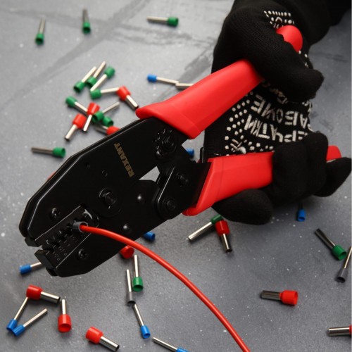 Пресс-клещи REXANT HT-301E для обжима штыревых наконечников 12-3013 - изображение 2