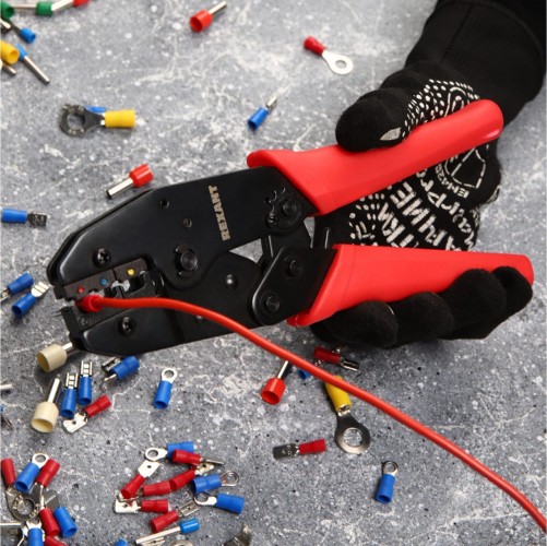 Пресс-клещи REXANT HT-301W для обжима изолированных клемм 12-3021 - изображение 3