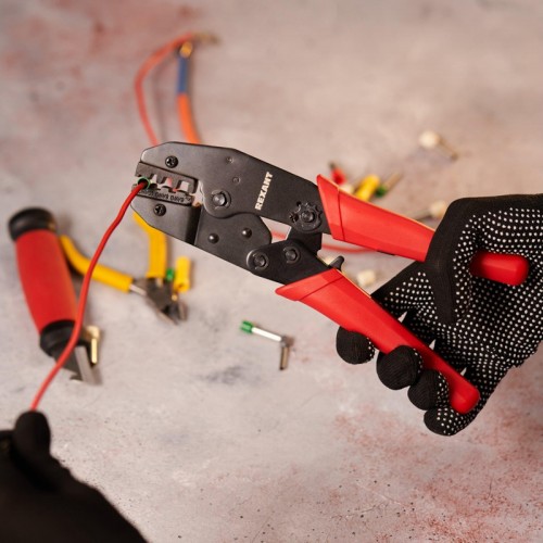 Пресс-клещи REXANT HT-336S для обжима штыревых наконечников 12-3019 - изображение 3