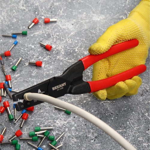 Пресс-клещи REXANT HT-35M для обжима втулочных наконечников 12-3209 - изображение 2