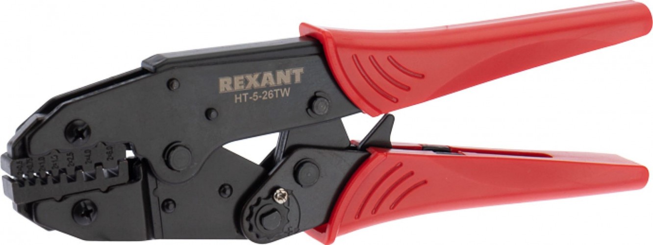 Пресс-клещи REXANT HT-5-26TW для обжима двойных штыревых наконечников 12-3222