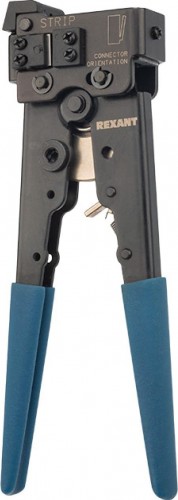 Пресс-клещи REXANT HT-808 PROFI для обжима торцевой 12-3453