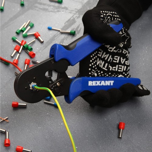 Пресс-клещи REXANT HT-866 для обжима штыревых наконечников 12-3205 - изображение 2