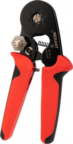 Пресс-клещи REXANT HT10-6 для обжима штыревых наконечников 12-3210-1