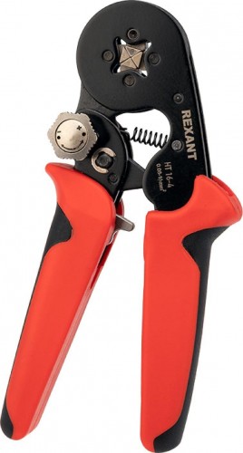 Пресс-клещи REXANT HT16-4 для обжима штыревых наконечников 12-3216-1